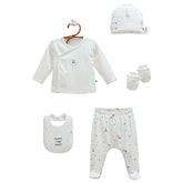 Pack naissance 5 pcs star Mummy Daddy coton