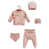 Pack naissance uni baby girl 5 pcs