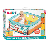 Ludi - Piscine a balles Jungle avec 40 balles 6m+