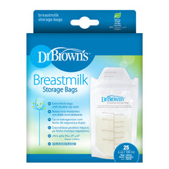 Sachets de conservation pour le lait maternel 25u - 180 Ml Dr brown's