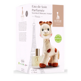 Coffret eau de soin 50 Ml Sophie la girafe + sophie jouet doux 17 cm