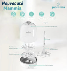 Stérilisateur à vapeur naturelle 6 bibs - Mammia