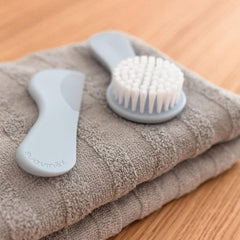 Suavinex, Baby Brush and Comb 0m+ - Gris