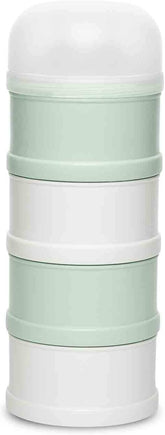 Suavinex - Boîte Doseuse de Lait en Poudre, 4 compartiments et bec verseur - Mint
