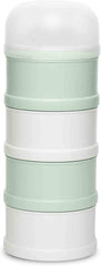 Suavinex - Boîte Doseuse de Lait en Poudre, 4 compartiments et bec verseur - Mint