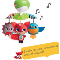 Tiny Love - Mobile musical de voyage bébé dans la prairie