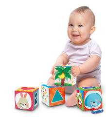 Winfun - Blocs souples aux graphismes colores 6m+