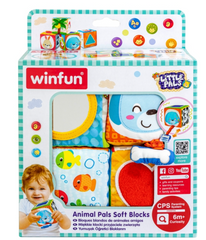 Winfun - Blocs souples aux graphismes colores 6m+