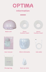 Tire lait mains libres électrique Optima