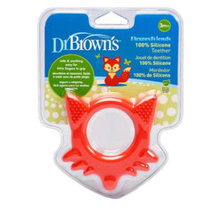 Dr. Brown's Anneau de dentition Flexees Friends Renard rouge 3 Mois+