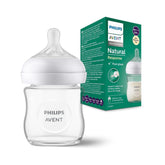 Biberon Natural Avent en verre 120ml 0m+