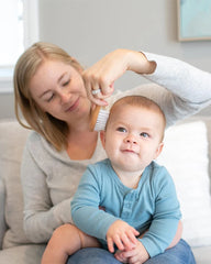 Brosse + Peigne doux en bois Dr Brown's