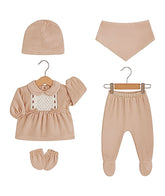 Pack naissance doubles nœuds v2 velours 5 pcs v2