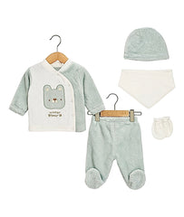 Pack naissance winter bear welsoft 5 pcs