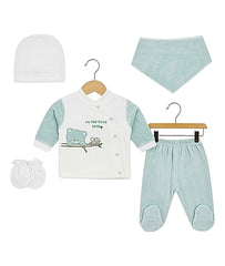 Pack naissance my best friend tortue velours 5 pcs