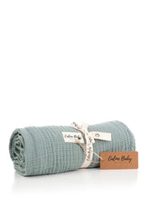 Couverture Muslim 4 Layers 120x120 cm - Icerberg Green