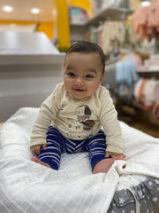 Pyjama velours hello cold days 2 pcs