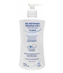 Gel Nettoyant douceur 3en1 - 400 ML Gilbert