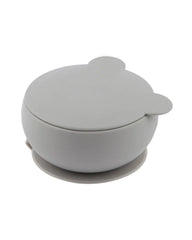 Coffret bol tasse cuillère Gris Minikoioi