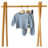 Tenue unie légère Vauva 2 pcs bleu