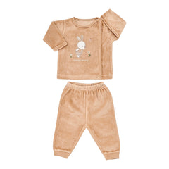 Pyjama Lapine lovely day velours 2 pcs