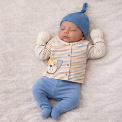 Coffret naissance little dog 5 pcs coton