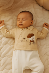 Grenouillère Gentlemen velours