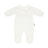 Grenouillère Jolie noeud sur côté velours