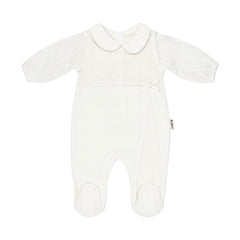 Grenouillère Jolie noeud sur côté velours