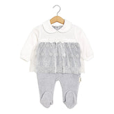 Grenouillère classy girl effet mrouza velours