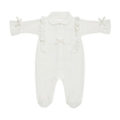 Grenouillère nœuds Trio velours