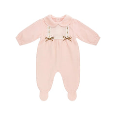 Grenouillère doubles nœud velours