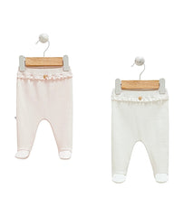 Pantalon duo froufrou Baby girl