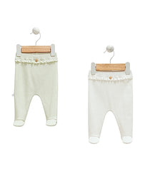 Pantalon duo froufrou Baby girl