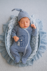 Grenouillère nounours Family velours