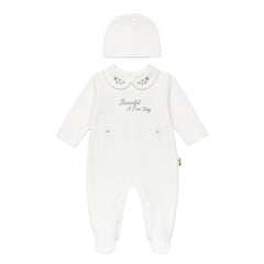 Grenouillère Beautiful DAY 1 bonnet velours