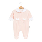 Grenouillère 2 nœuds centrés winter time velours