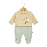 Grenouillère Gentlemen velours v2