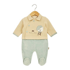 Grenouillère Gentlemen velours v2