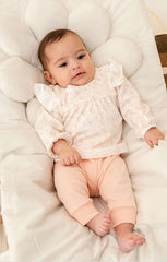 Tenue fleury pantalon uni 2 pcs coton