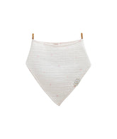 Bavoir triangle Fleurs baby girl 0-4 mois