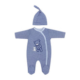 Grenouillère nounours Family velours