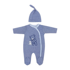 Grenouillère nounours Family velours