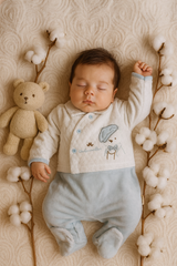 Grenouillère Gentlemen velours v2