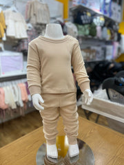 Tenue unie légère Vauva 2 pcs beige