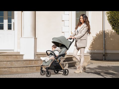 Poussette fermeture automatique Eden Mint - Kikkaboo