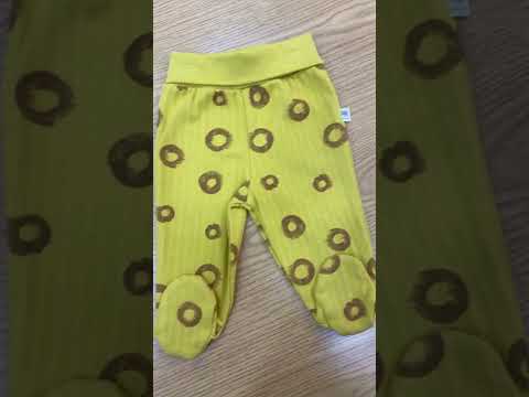 Tenue Ronds Jaune orangé unisexe 2 pcs