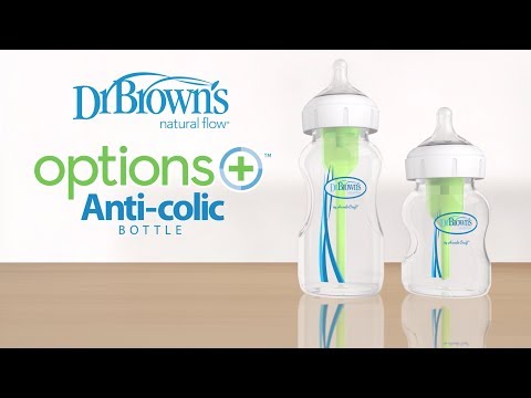 Dr. Brown’s Options+ Anti-colic Bottle | Kit de démarrage biberon à col large