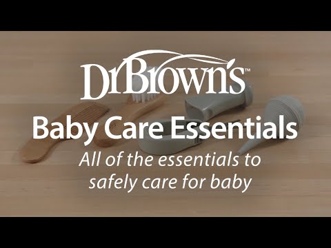 Dr. Brown's Healthy Baby Essentials Kit de soins pour nourrissons et bébés, sans BPA