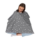 Tablier d'allaitement Etoiles gris - Sevi bébé